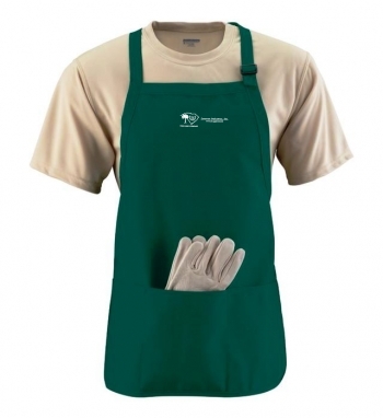 Medium Length Apron with Pouch